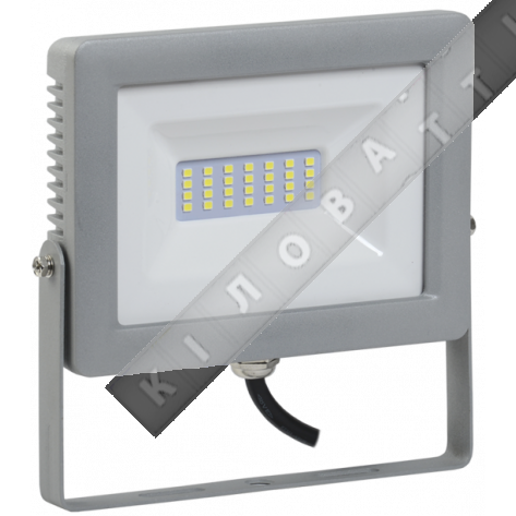 Прожектор СДО 07-30 светодиодный серый IP65 IEK 