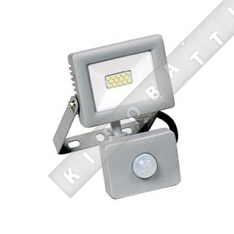 Прожектор СДО 07-10Д светодиодный серый с ДД IP44 IEK 