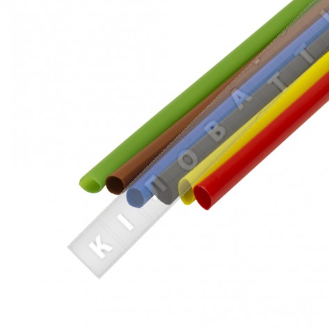 Термоусаживаемая трубка 9,5/4,7 мм желто-зеленый